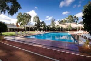 Desert Gardens Hotel, Ayers Rock | Australia | pool area | The Ultimate Travel Company