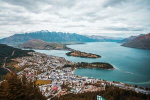Aerial View of Queenstown | Australia Holidays | The Ultimate Travel Company