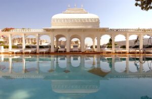 Outdoor Swimming Pool at Taj Lake Palace on Lake Pichola in Udaipur | Luxury India Holidays | The Ultimate Travel Company