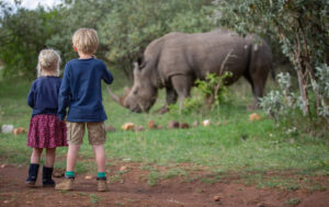 House In The Wild, Masai Mara | Kenya | kinds watching the Rhino | The Ultimate Travel Company