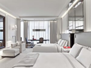 Baccarat Hotel, New York | US | Baccarat Suite bedroom | The Ultimate Travel Company