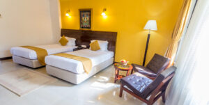 Buddha Maya Gardens Hotel, Lumbini | Nepal | The Buddha hotel bedroom | The Ultimate Travel Company