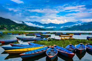 Lake,Phewa colourful boats l Nepal | The Ultimate Travel Company