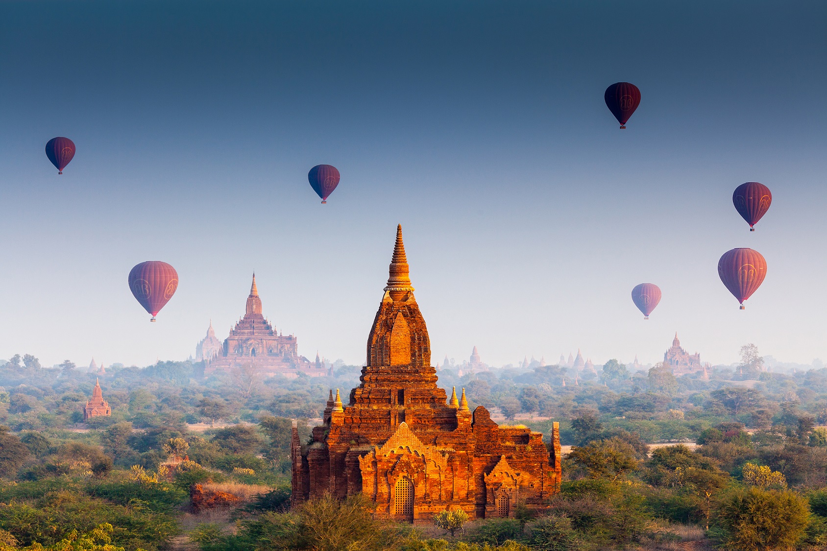 Landscape of Bagan | Luxury Myanmar Holidays | The Ultimate Travel Company