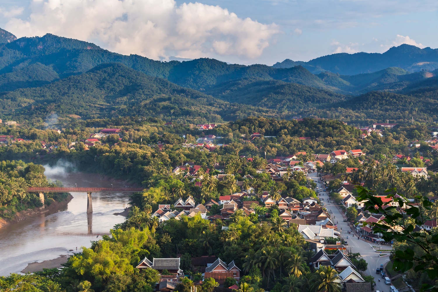 Aerial View of Laos | Luxury Laos Holidays | The Ultimate Travel Company