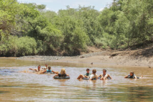 Shompole Wilderness, Shompole Conservancy | Kenya | group of tourist are in the river | The Ultimate Travel Company