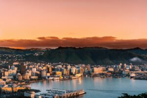 Wellington at Sunset | New Zealand Holidays | The Ultimate Travel Company