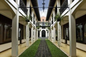 Heritage Suites Hotel, Siem Reap | Cambodia | hallway | The Ultimate Travel Company