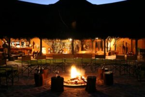 Okonjima Bush Camp, Central Highlands | Namibia | bonfire | The Ultimate Travel Company