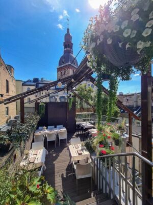 Dome Hotel And Spa, Riga | Latvia | overview of the restaurant | The Ultimate Travel Company