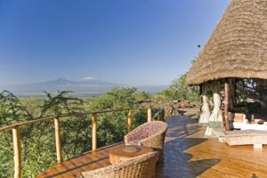 Campi Ya Kanzi, Chyulu Hills | Kenya | Camp exterior | The Ultimate Travel Company