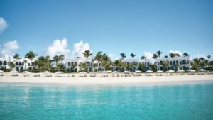 Cap Juluca, A Belmond Hotel | Antigua | living areas in the beach side | Ultimate Travel Company