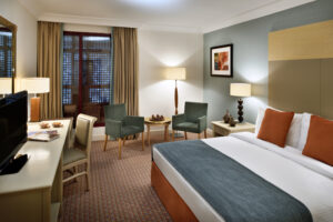 Mövenpick Hotel, Petra | Jordan | bedroom | The Ultimate Travel Company