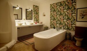 Sabyinyo Silverback Lodge, Rwanda | Rwanda | bathroom |Ultimate Travel Company