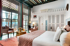Les Jardins De La Medina, Marrakech | Morocco | bedroom | The Ultimate Travel Company