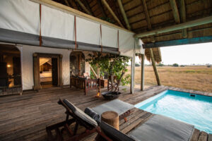 Swimming Pool at Selinda Camp in the Okavango Delta | Botswana Safaris | Botswana Holidays | The Ultimate Travel Company