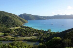 Guana Island, British Virgin Islands | British Virgin Islands | aerial view of the Guana Island | Ultimate Travel Company