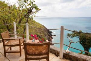 Guana Island, British Virgin Islands | British Virgin Islands | balcony | Ultimate Travel Company