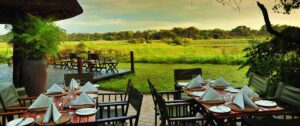 The Hide Safari Camp, Zimbabwe | Zimbabwe | dining area | The Ultimate Travel Company