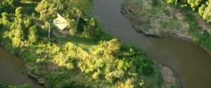 Governors’ Camp, Masai Mara | Kenya | Aerial view of the Governors’ Camp | The Ultimate Travel Company