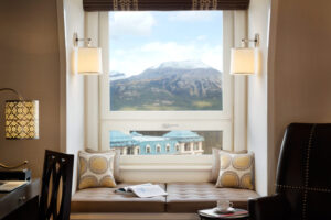 Fairmont Chateau Lake Louise, Banff National Park | Canada | living area | The Ultimate Travel Company