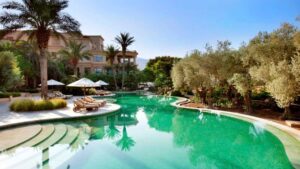 Kempinski Hotel Ishtar, Dead Sea-Lazy-River-Pool-1