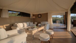 Living Room in Family Suite in Kicheche Valley Naboisho | Maasai Mara | Kenya Safari and Holidays | The Ultimate Travel Company