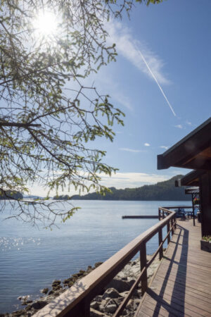 Farewell Harbour Lodge, Great Bear Rainforest | Canada | balcony | Ultimate Travel Company