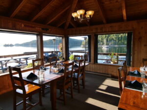 Farewell Harbour Lodge, Great Bear Rainforest | Canada | restaurant | Ultimate Travel Company