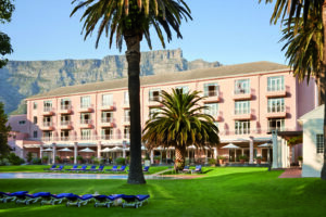 Exterior of the Mount Nelson, A Belmond Hotel in Cape Town | Luxury South Africa Holidays | The Ultimate Travel Company