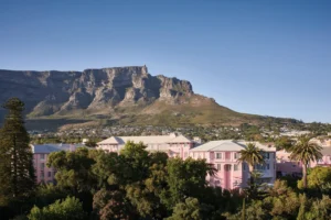 Aerial View of the Mount Nelson Hotel, A Belmond Hotel in Cape Town | Luxury South Africa Holidays | The Ultimate Travel Company