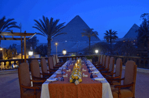 Marriott Mena House, Cairo | Egypt | dining table | The Ultimate Travel Company