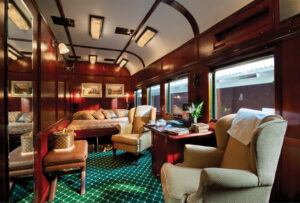 Rovos Rail, South Africa | South Africa | living room | The Ultimate Travel Company