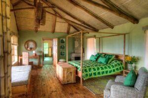 Virunga Safari Lodge, Rwanda | Rwanda | living room | Ultimate Travel Company