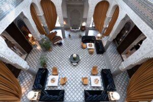 Riad Fes, Fès | Morocco | living area | The Ultimate Travel Company