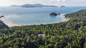 The Datai Hotel, Langkawi Island | Malaysia | earial view of the resort | The Ultimate Travel Company