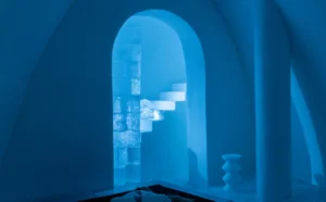 The Ice Hotel, Swedish Lapland | Sweden | stairs | The Ultimate Travel Company