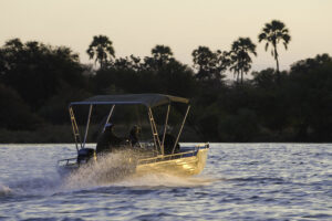 Toka Leya, Victoria Falls | Zambia | group of tourist are in the boat | The Ultimate Travel Company