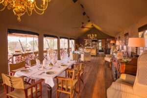 Verney’s Camp, Hwange National Park | Zimbabwe | restaurant | Ultimate Travel Company
