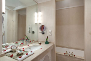 Les Jardins De La Medina, Marrakech | Morocco | bathroom | The Ultimate Travel Company