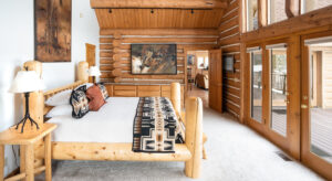 Bedroom with View in Triple Creek Ranch, Montana | Ranch Holidays in the USA | The Ultimate Travel Company