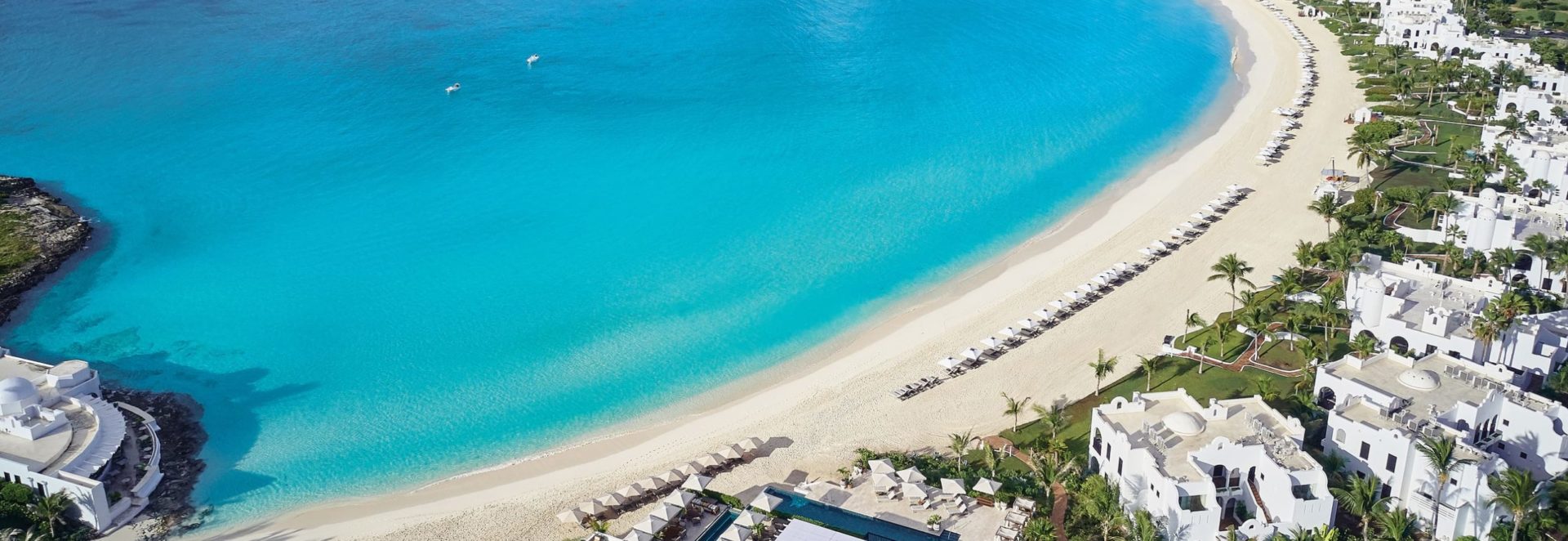 Cap Juluca, A Belmond Hotel | Antigua | aerial view Cap Juluca | Ultimate Travel Company