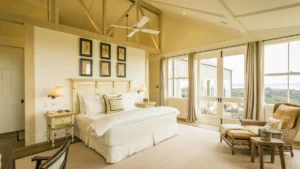 The Farm At Cape Kidnappers | New Zealand | bedroom | The Ultimate Travel Company