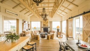 The Farm At Cape Kidnappers | New Zealand | living room | The Ultimate Travel Company