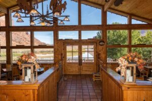 Dining Room of Red Cliffs Lodge in Utah | Ranch Holidays in the USA | The Ultimate Travel Company