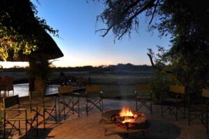The Hide Safari Camp, Zimbabwe | Zimbabwe | firepit | The Ultimate Travel Company