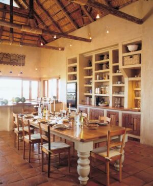 Tangala House, Victoria Falls | Zambia | dining area | The Ultimate Travel Company