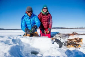 The Ice Hotel, Swedish Lapland | Sweden | the couple are getting for something | The Ultimate Travel Company