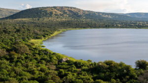 Magashi Camp, Akagera National Park | Rwanda | aerial view of Magashi Camp | Ultimate Travel Company