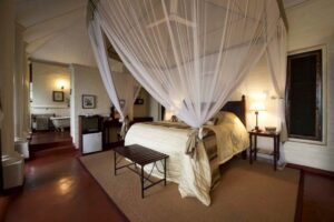 The River Club, Victoria Falls | ZAMBIA | The River Club bedroom interior | The Ultimate Travel Company